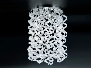 ASTRO - Crystal ceiling lamp _ Metal Lux